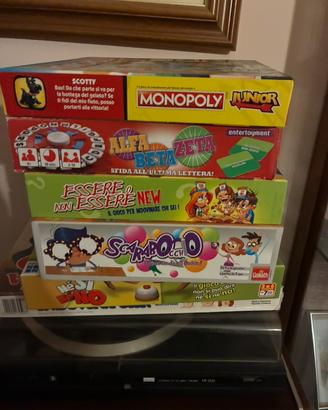 5 Giochi da Tavolo per Bambini/Famiglia