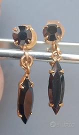 orecchini anni 60 stile french Jet 
