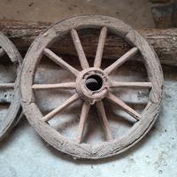 Ruote legno antiche