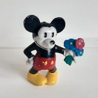 Topolino con fiori Disney in pvc  vintage