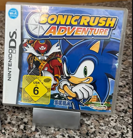 Sonic Rush Adventure nintendo ds