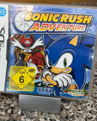 Sonic Rush Adventure nintendo ds