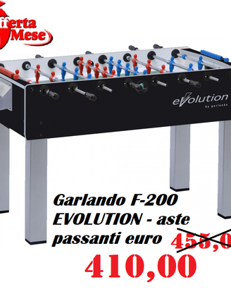 Bigliardino calcio balilla professionale Garlando