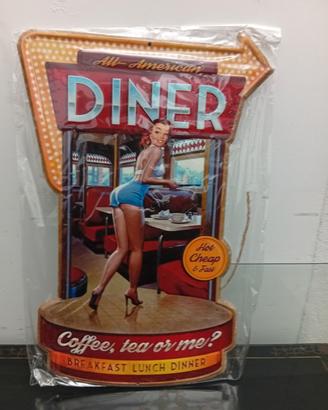 insegne pubblicitarie vintage in lamierino