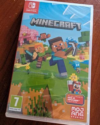Minecraft X Switch ancora sigillato