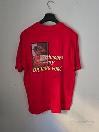 T-shirt Michael Schumacher Technogym anni ‘90 XL