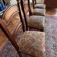 Sedie in legno da salotto