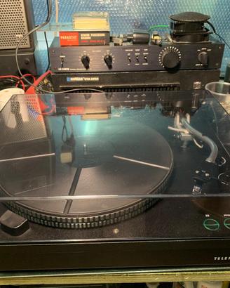 Giradischi piatto Telefunken S600 braccio ortofon