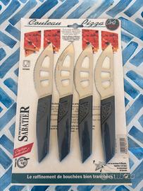Set 4 Coltelli Pizza Sabatier