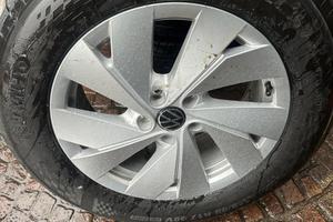 4 RUOTE COMPLETE DA 17" ORIGINALI VOLKSWAGEN
