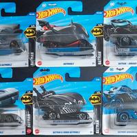 Set 6 Hot Wheels Batman 