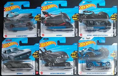 Set 6 Hot Wheels Batman 