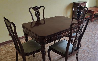 tavolo e sedie primi 900