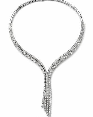 Collier oro bianco e brillanti