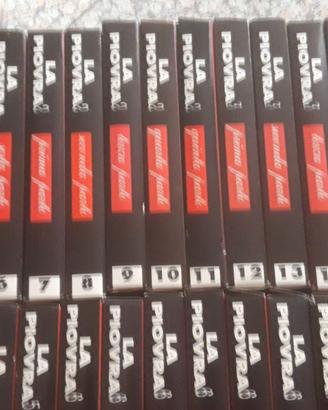 video cassette serie completa LA PIOVRA + VOLUMI