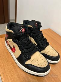 Jordan 1 Mid Tartan Swoosh