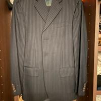 Abito Ralph Lauren tg 48 blue gessato