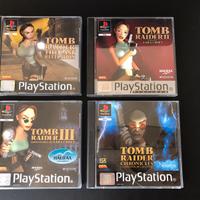 Tomb Rider per PS1 (collezione intera a 95 euro)