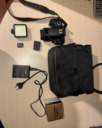 Kit Canon 4000d + 50mm Yongnuo f/1.8