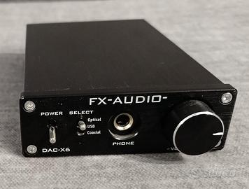 FX-Audio DAC-X6 – DAC e Amplificatore Cuffie