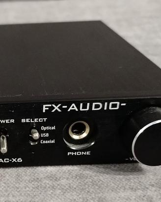 FX-Audio DAC-X6 – DAC e Amplificatore Cuffie