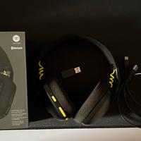 Logitech G435 wireless gaming cuffie come nuove