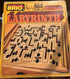 Gioco Labyrinth Brio in legno vintage