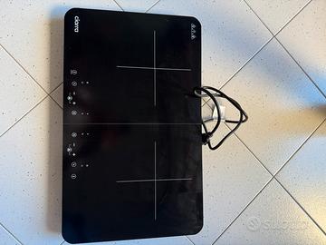 Piastra induzione portatile 2 fuochi Ciarra