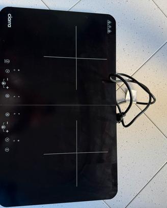 Piastra induzione portatile 2 fuochi Ciarra
