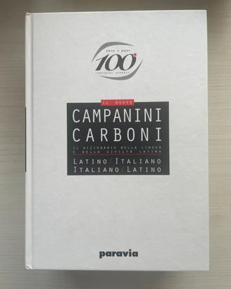 Nuovo Campanini Carboni - Dizionario Latino