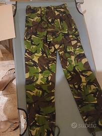 Pantaloni DPM woodland militare Inglese
