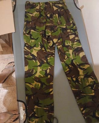 Pantaloni DPM woodland militare Inglese