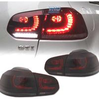 FANALI VOLKSWAGEN VW GOLF 6 08-12 LED ROSSO AFFUMI