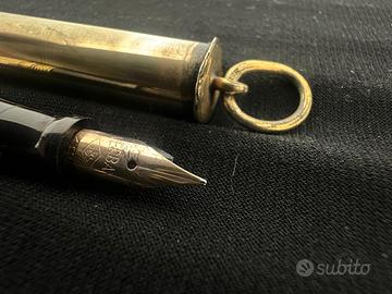 Stilografica Vintage periscopica pennino oro