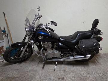Moto custom Kawasaki 
