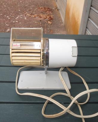 ventilatore da tavolo Braun HL 1, progettato dal d