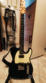 Chitarra elettrica Telecaster Eko Tero V-Nos Black