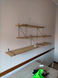 Mensole da muro 5 pezzi.