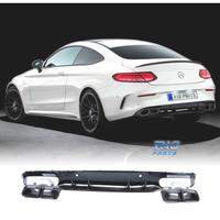 DIFFUSORE MERCEDES CLASSE C C205 COUPÉ 15-18 LOOK 