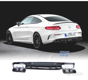DIFFUSORE MERCEDES CLASSE C C205 COUPÉ 15-18 LOOK 
