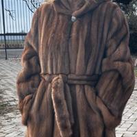 visone con cappuccio tg 46/48  
