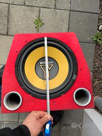 Sub woofer phonocar