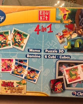 Gioco 4in1 clementoni Jake e i pirati