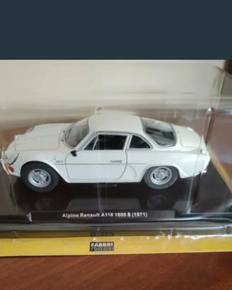 Modellino in scala 1:24 della Alpine Renault A110 