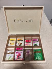 Scatola legno porta tisane