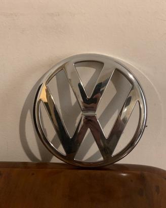Stemma logo anteriore vw cromato polo golf t4