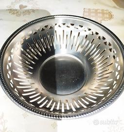 Cestino in acciaio vintage Alessi