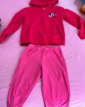 Tuta Disney Minnie bambina 7/8 anni