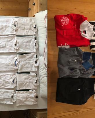 Mega Lotto 24 Polo Manica/Corta Lunga Cotone + Tsh