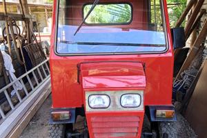 Motocarro 4x4 con cabina e cassone – completamente